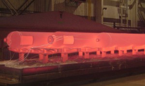 Car Bottom Furnace @ 1550°F